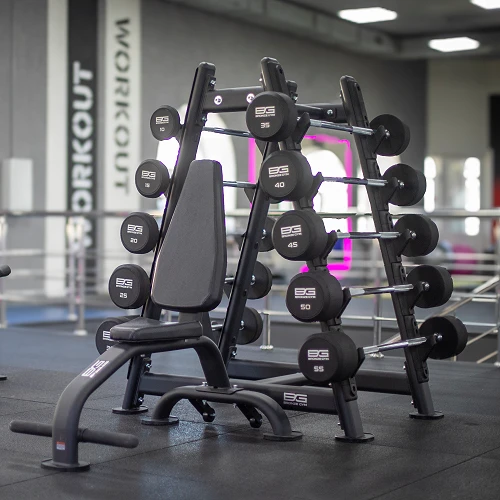 Стойка для штанг Bronze Gym BR-1026 — фото 2