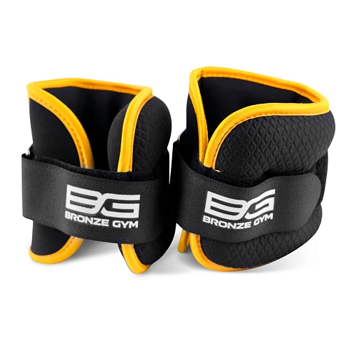 Утяжелители для ног и рук Bronze Gym, 1кг (0.5кг х 2), пара. — фото 4