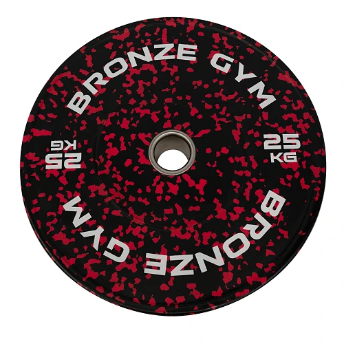 Диск бамперный Bronze Gym камуфляж красный 25кг