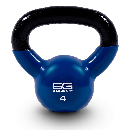 Гиря Bronze Gym в виниловой оболочке 4 кг