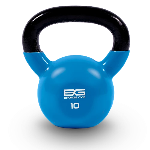 Гиря Bronze Gym в виниловой оболочке 10 кг