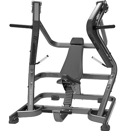 Жим от груди широким хватом Bronze Gym PL-1708, черный