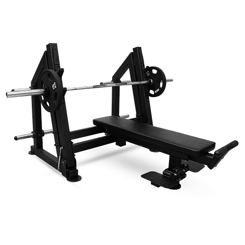 Скамья для жима лёжа с доводчиком, упором и подставкой для ног Bronze Gym PARTNER ML-901 — фото 3
