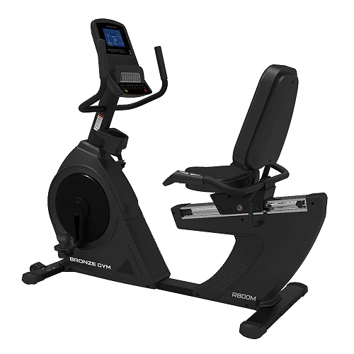 Велотренажер горизонтальный коммерческий Bronze Gym R800M (new)