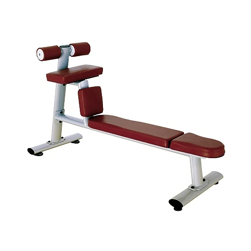 Скамья для скручиваний горизонтальная (ЧЁРНЫЙ) Bronze Gym H-035