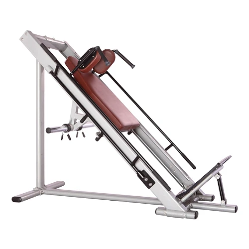 Гакк-машина (КОРИЧНЕВЫЙ) Bronze Gym H-022A