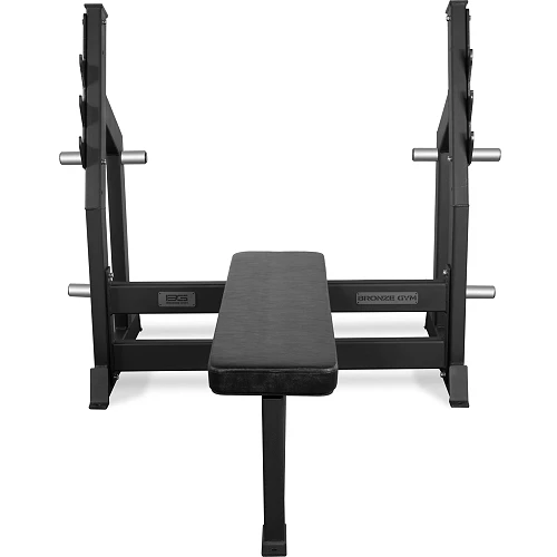 Скамья для жима горизонтальная Bronze Gym AL-304 — фото 3