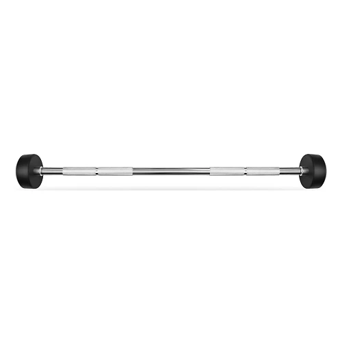 Штанга обрезиненная прямая 10 кг Bronze Gym BG-PA-BB-S10