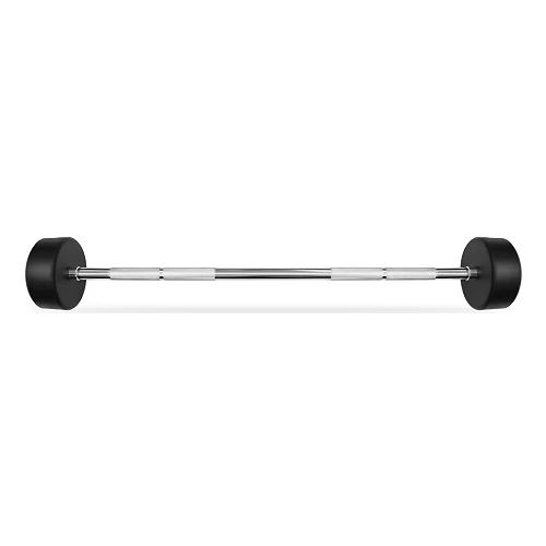 Штанга обрезиненная прямая 25 кг Bronze Gym BG-PA-BB-S25