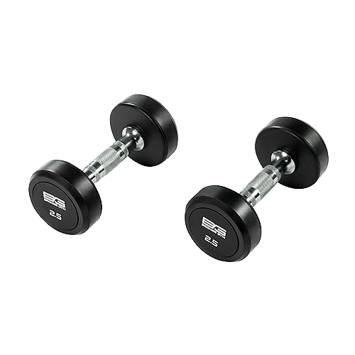 Гантель обрезиненная 2,5 кг Bronze Gym BG-PA-DB-R025