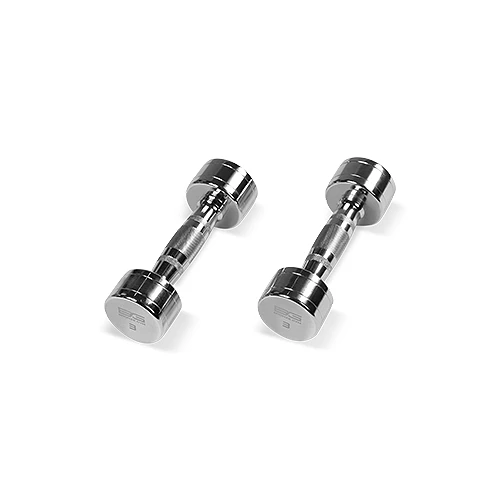 Гантель хромированная 3 кг Bronze Gym BG-PA-DB-C03