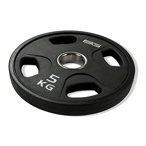 Диск олимпийский обрезиненный черный 5 кг Bronze Gym BG-PA-PL-P050