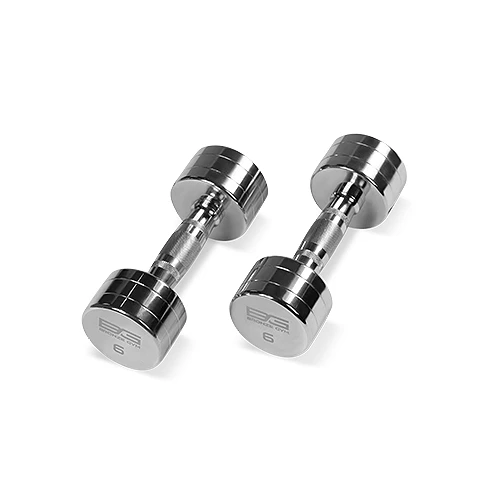 Гантель хромированная 6 кг Bronze Gym BG-PA-DB-C06