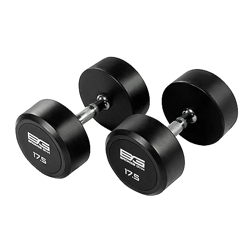 Гантель обрезиненная 17,5 кг Bronze Gym BG-PA-DB-R175
