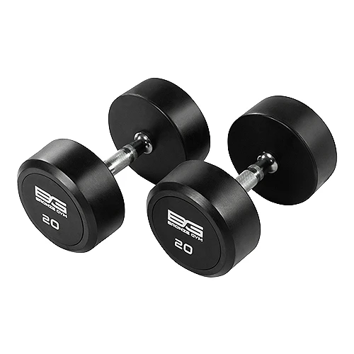Гантель обрезиненная 20 кг Bronze Gym BG-PA-DB-R200
