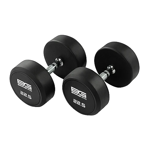 Гантель обрезиненная 22,5 кг Bronze Gym BG-PA-DB-R225